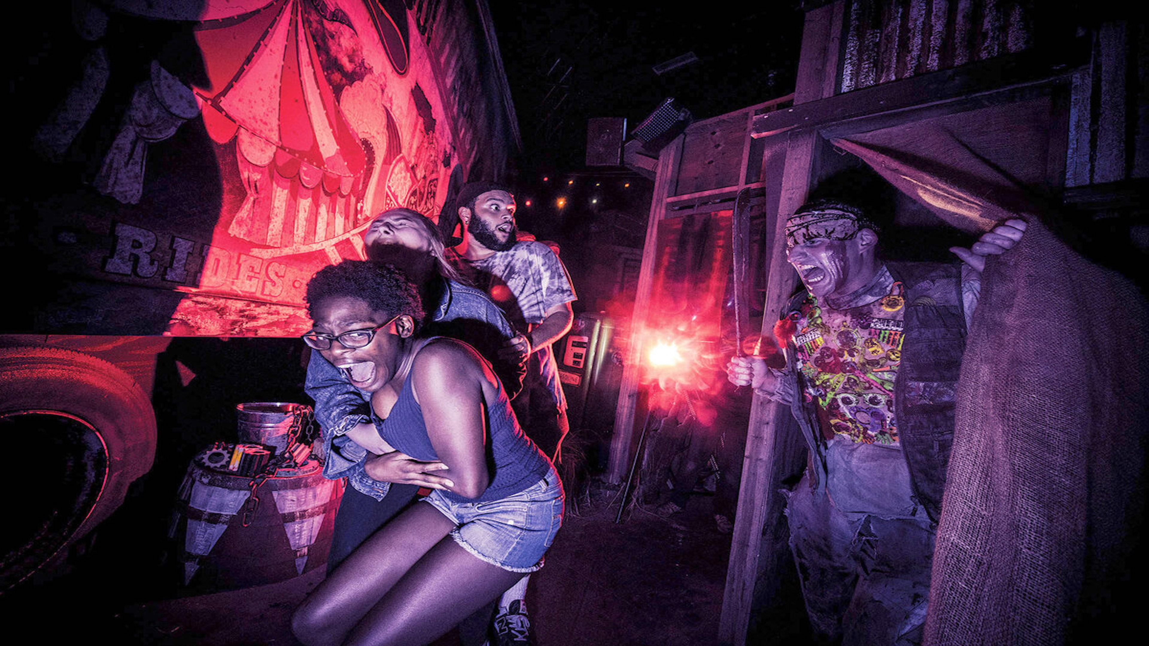 Halloween in Hollywood 2022 movie scene