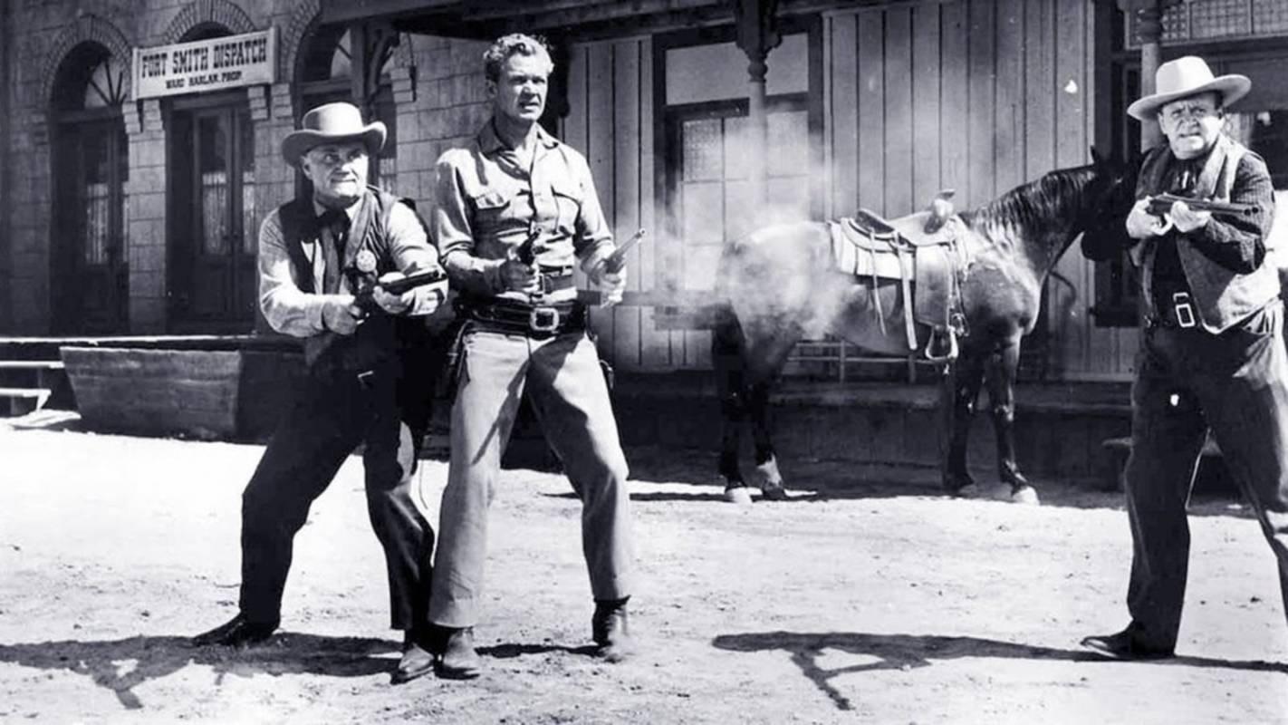Oklahoma Territory 1960 movie scene