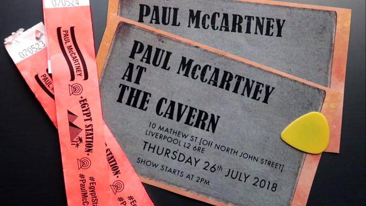 Paul McCartney Live at the Cavern Club 2020 movie scene