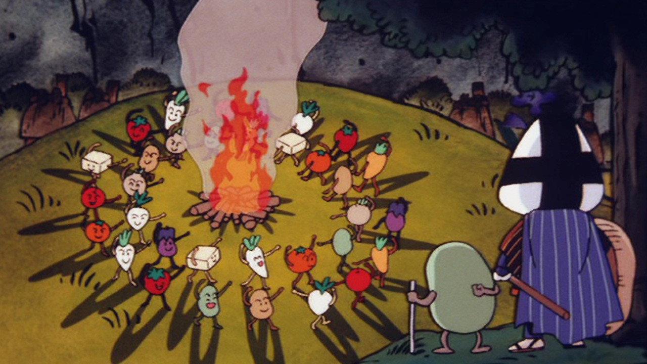 Go! Anpanman: Omusubiman 1990 movie scene