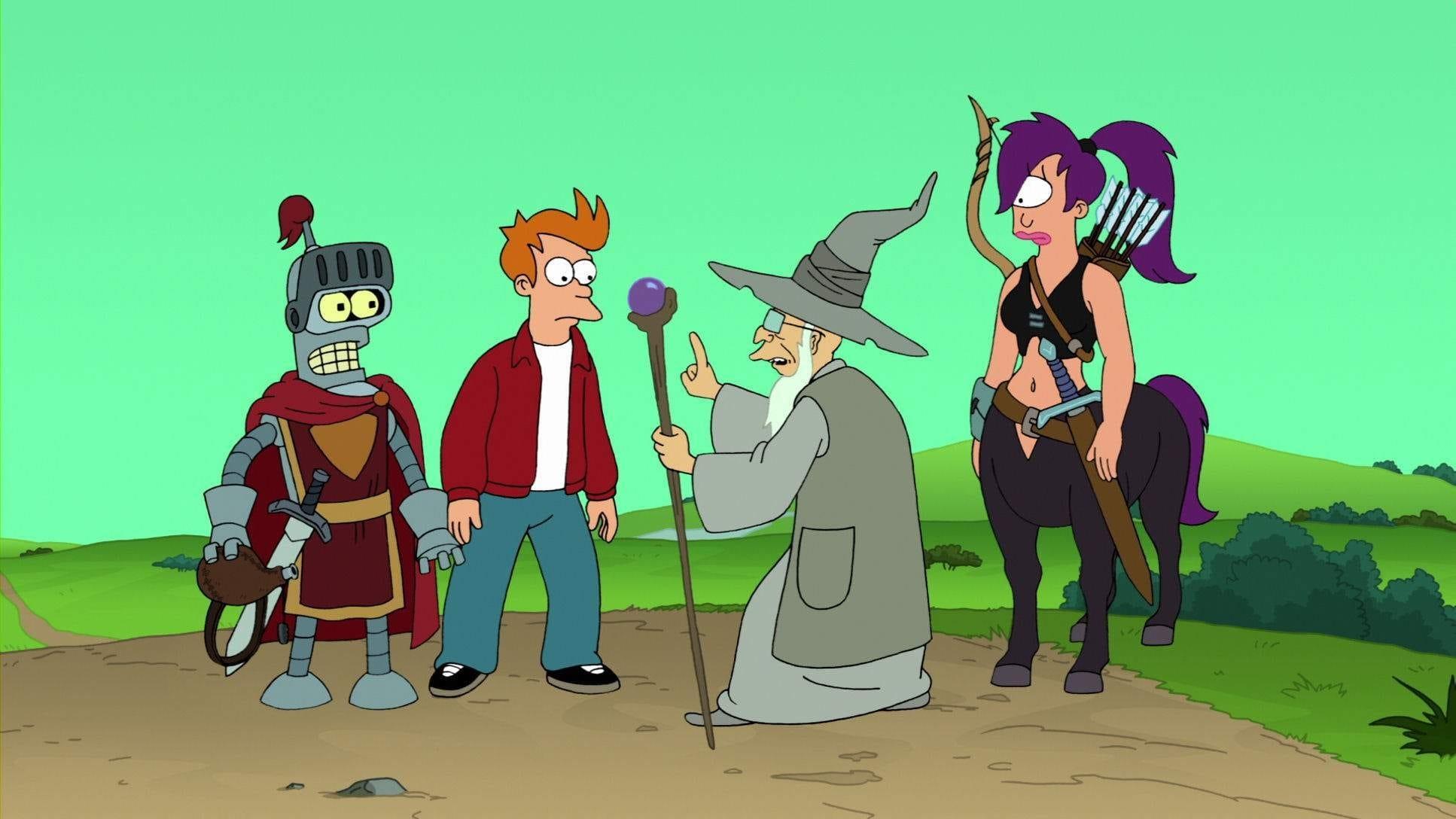 Futurama: Bender's Game 2008 movie scene