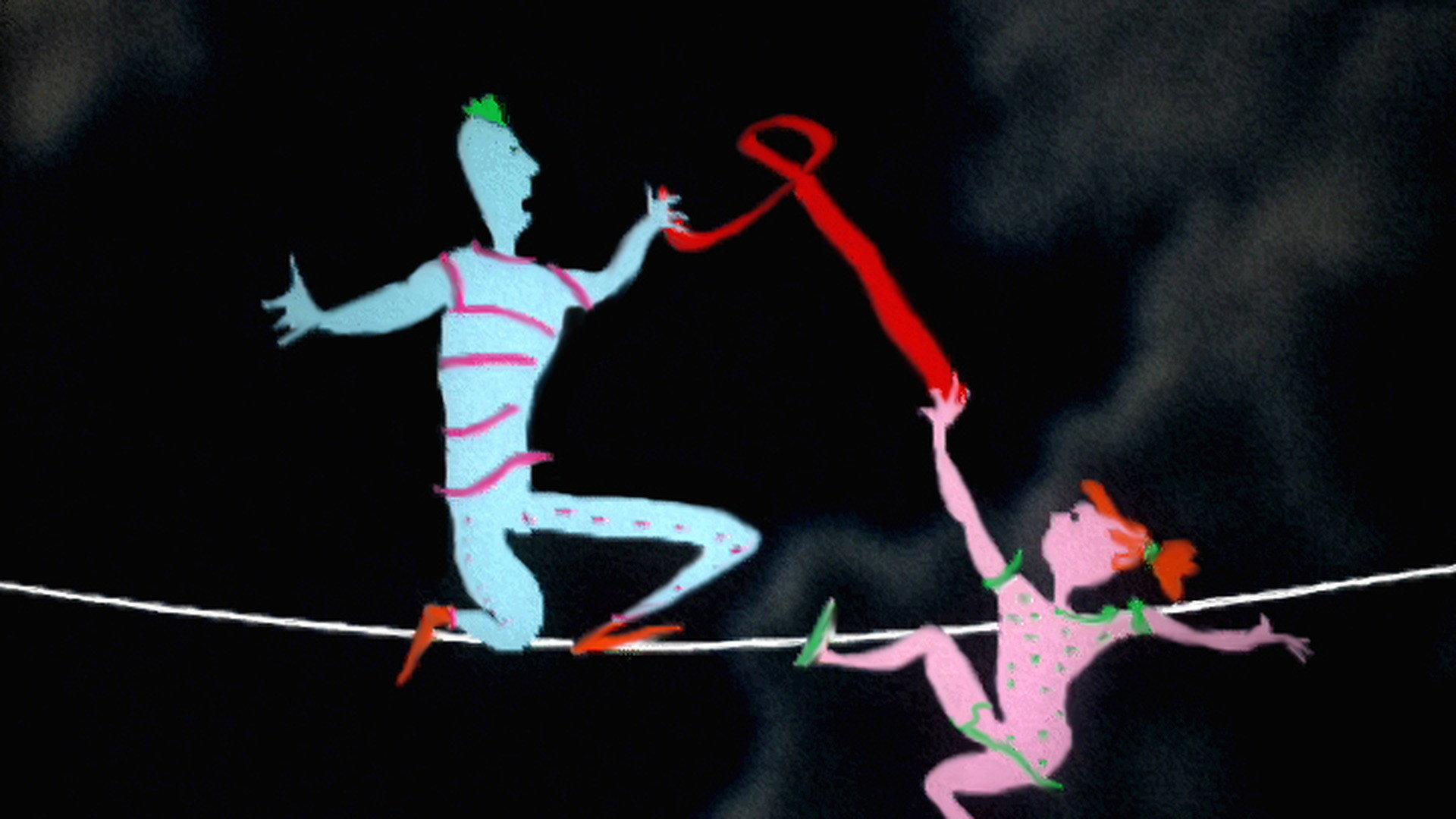Red Ribbon 2001 movie scene