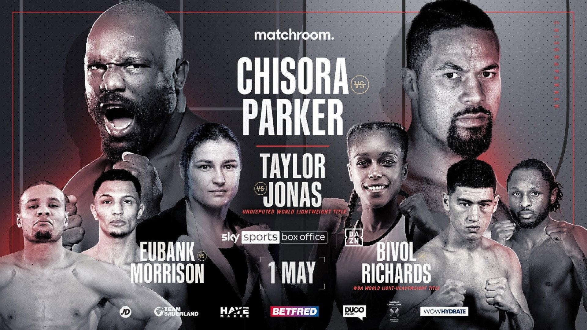 Derek Chisora vs. Joseph Parker 2021 movie scene