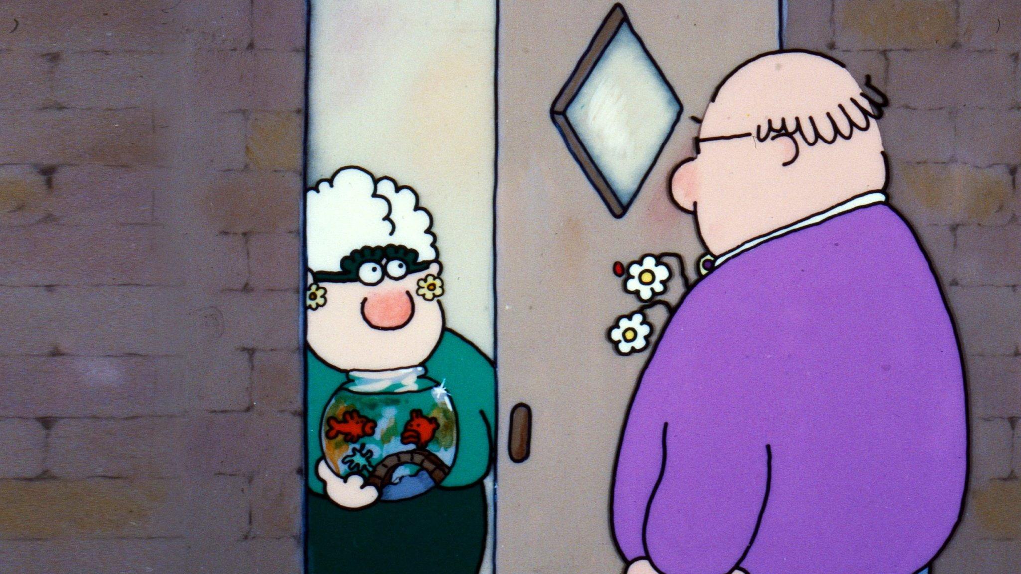 George and Rosemary 1987 movie scene