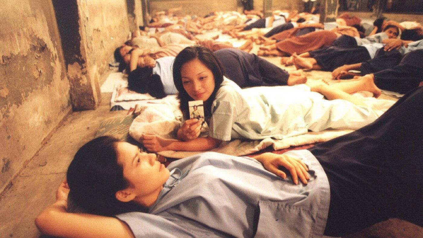 Butterfly in Grey 2002 movie scene