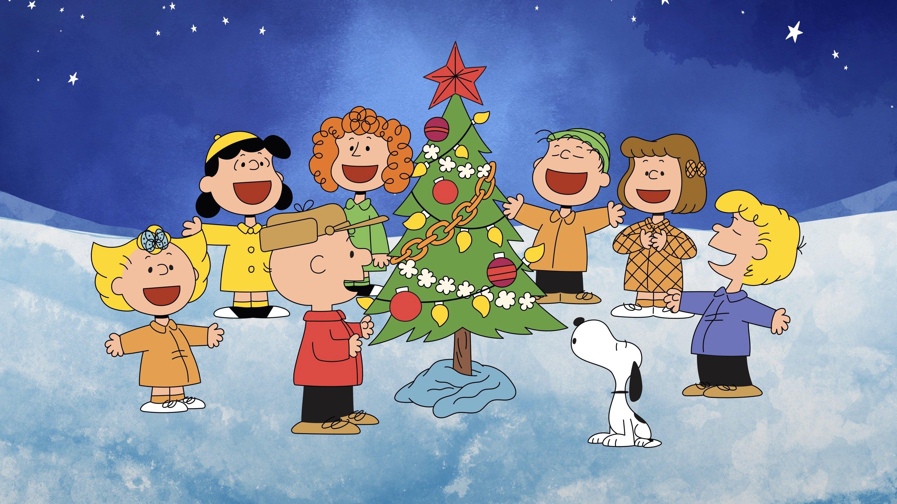 A Charlie Brown Christmas 1965 movie scene