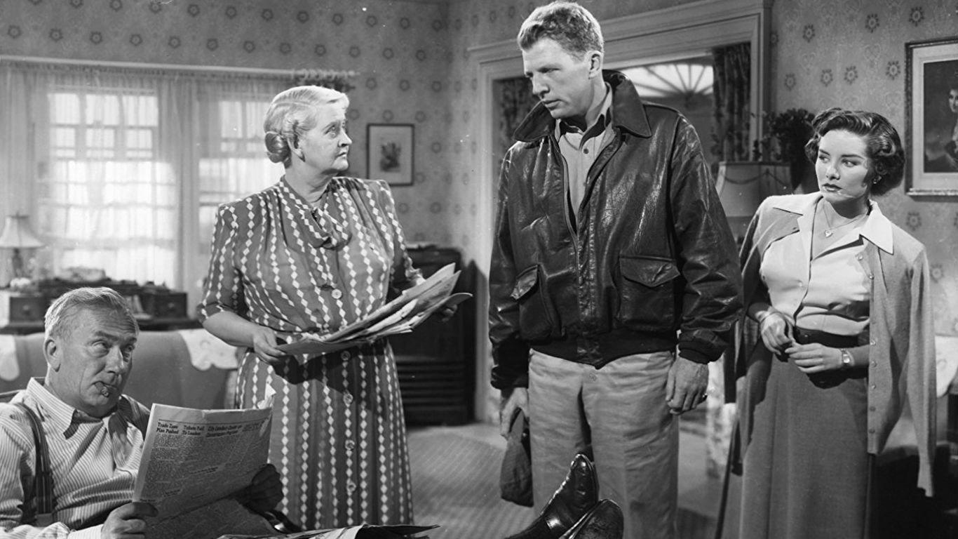 When Willie Comes Marching Home 1950 movie scene
