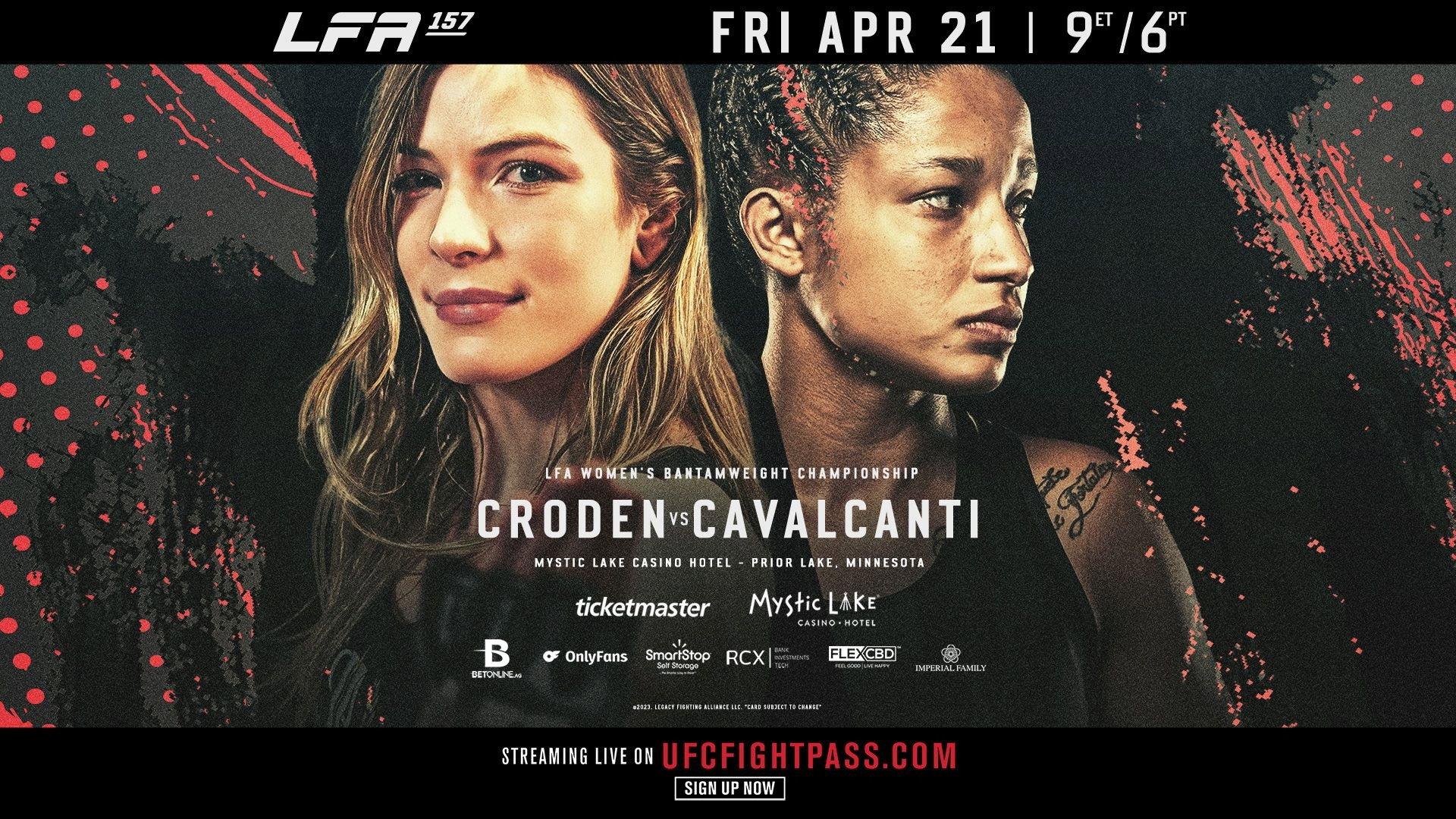 LFA 157: Croden vs. Cavalcanti 2023 movie scene