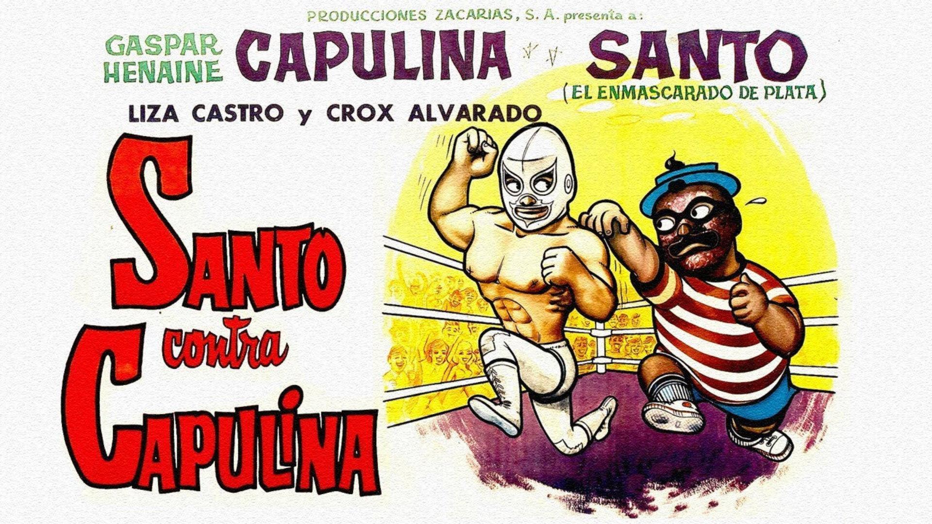 Santo vs. Capulina 1969 movie scene