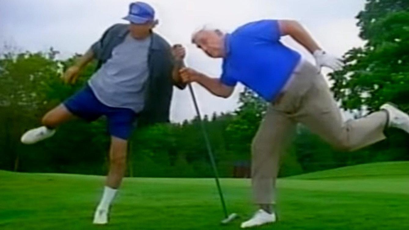 Leslie Nielsen's Bad Golf My Way 1994 movie scene
