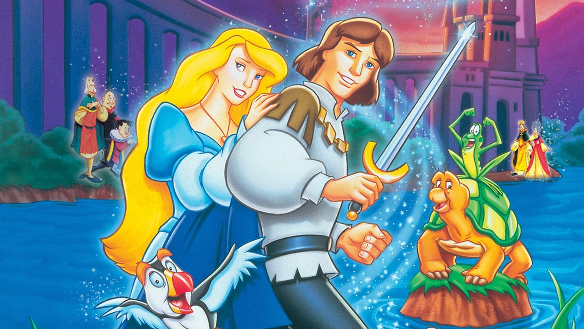 The Swan Princess: Escape from Castle Mountain 1997 movie scene