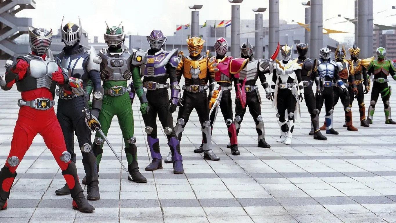 Kamen Rider Ryuki Special: 13 Riders 2002 movie scene