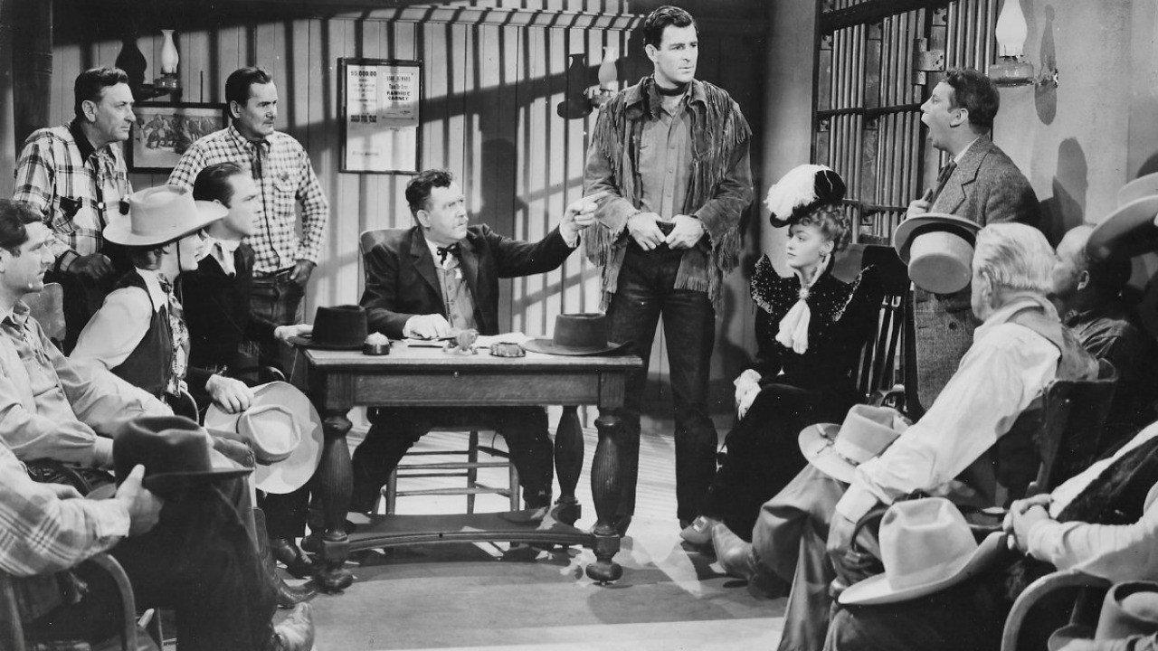 The Old Texas Trail 1944 movie scene