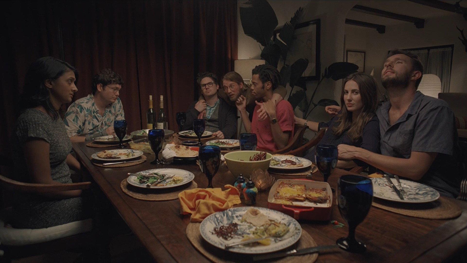 A Good Dinner Party 2019 movie scene