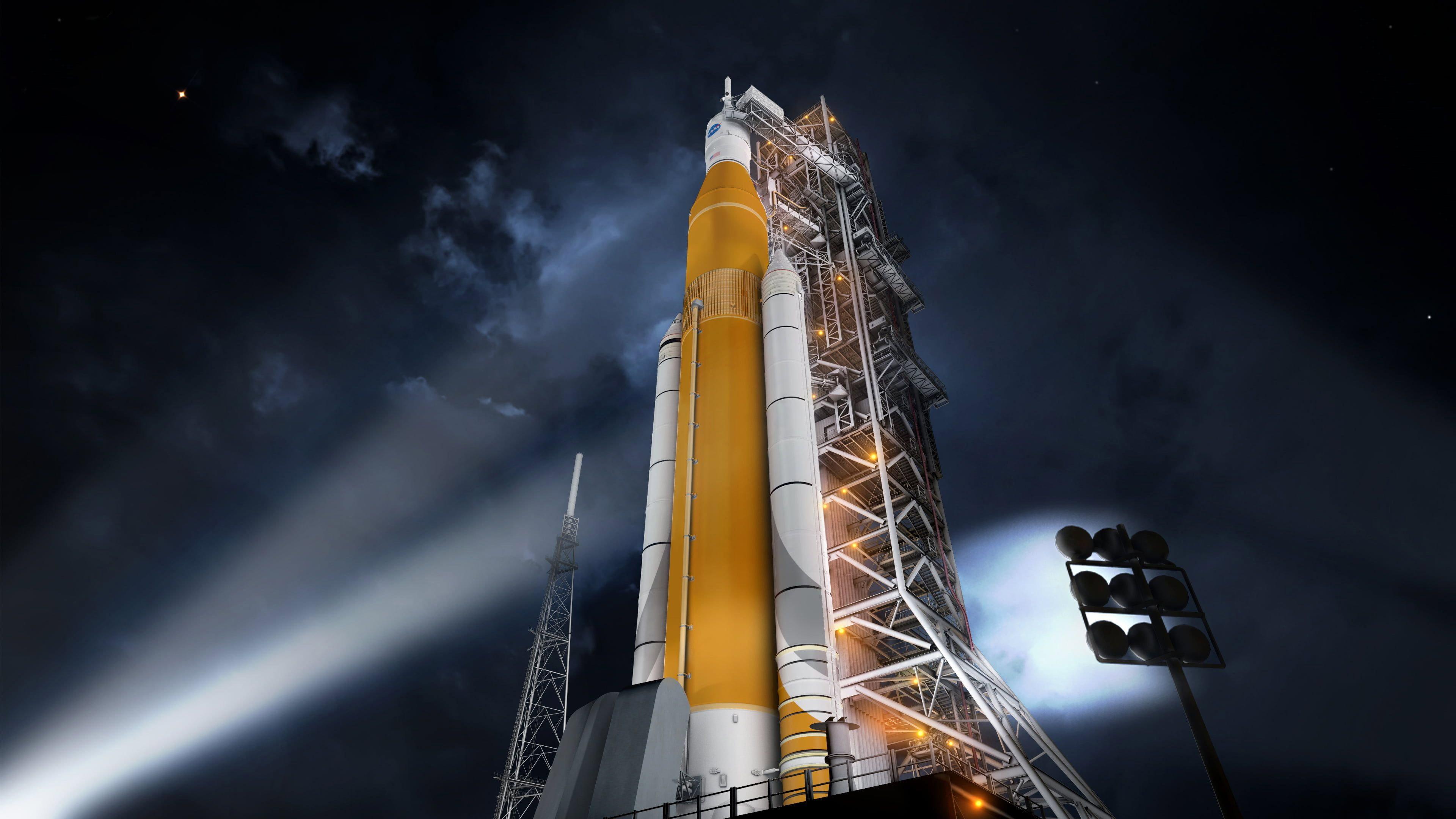 SLS: El megacohete de la NASA  movie scene