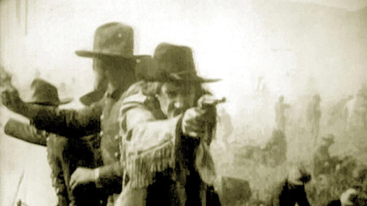 Custer's Last Fight 1912 movie scene