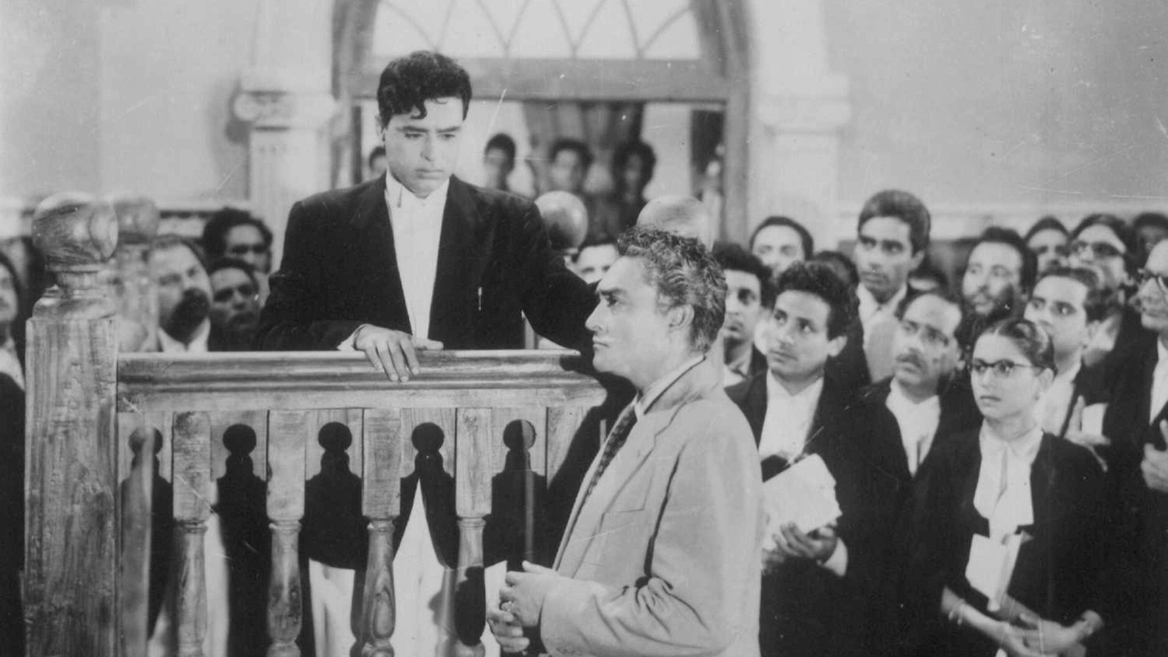 Kanoon 1960 movie scene
