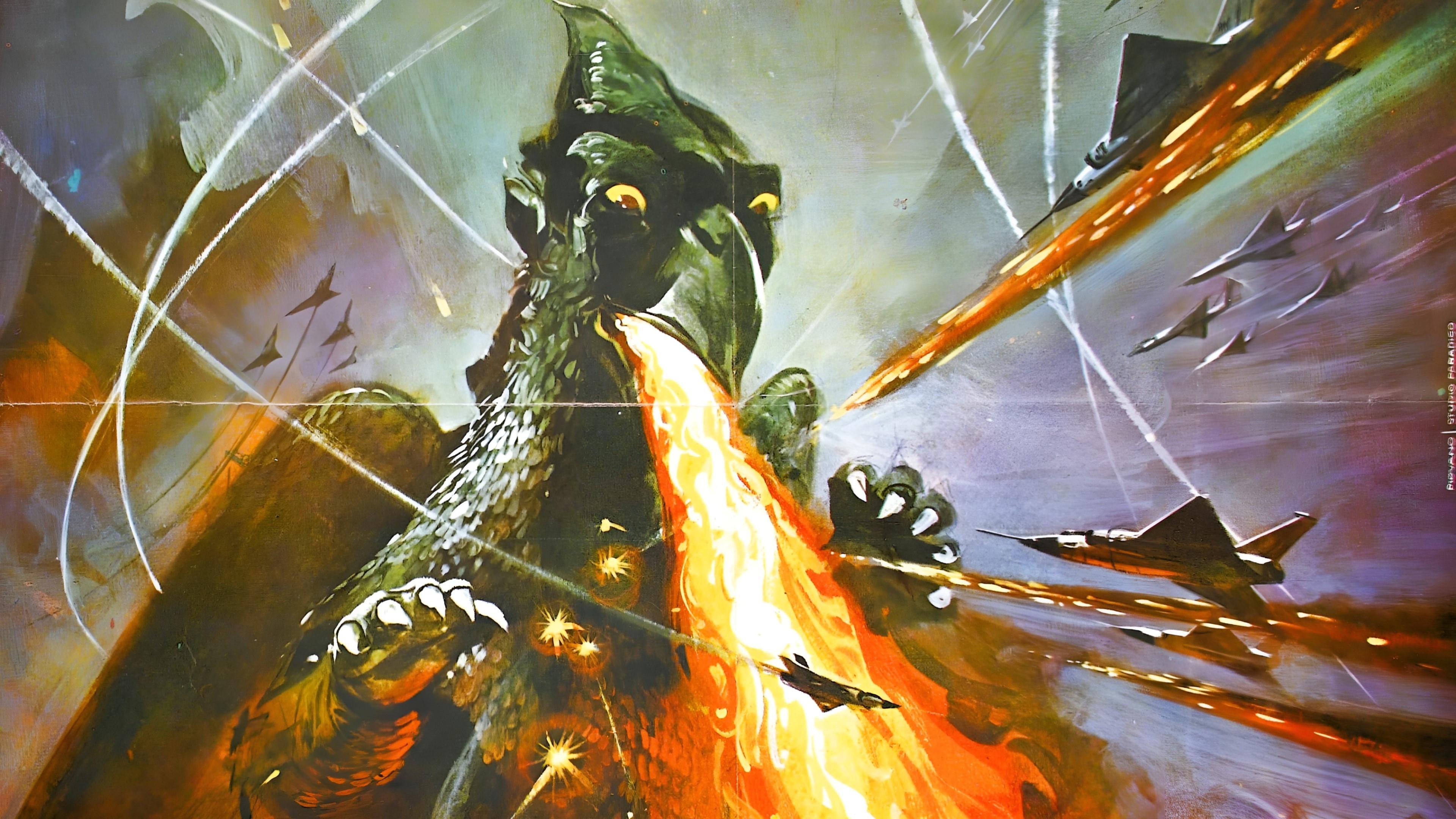 Gappa, the Triphibian Monster 1967 movie scene
