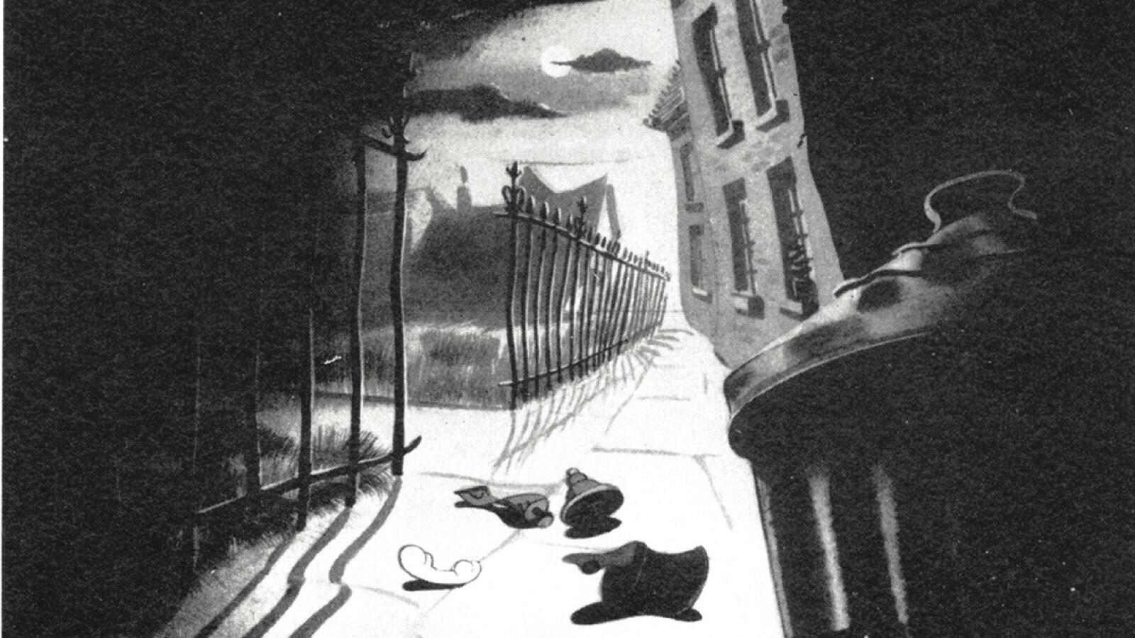 Dustbin Parade 1942 movie scene