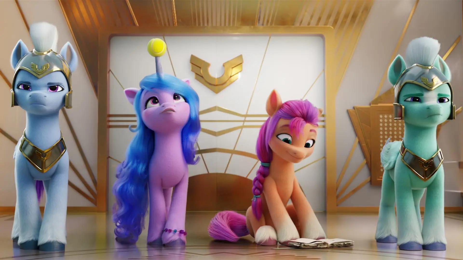 My Little Pony: A New Generation 2021 movie scene