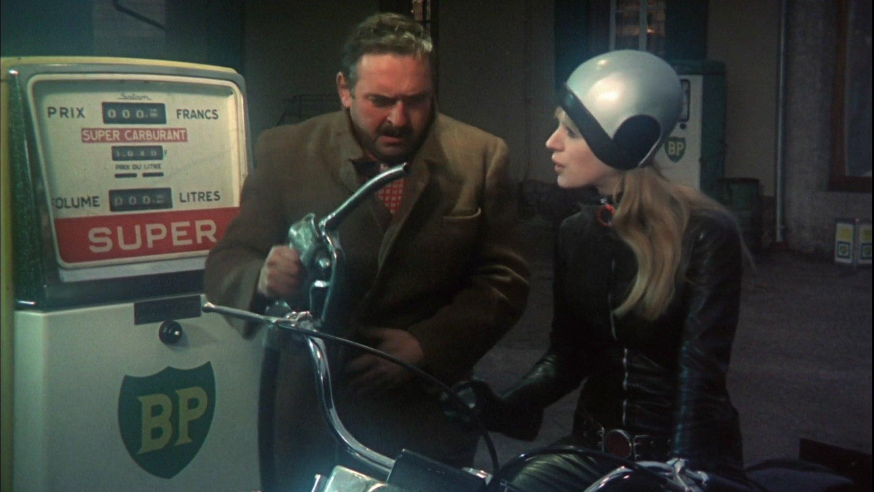 The Girl on a Motorcycle 1968 movie scene
