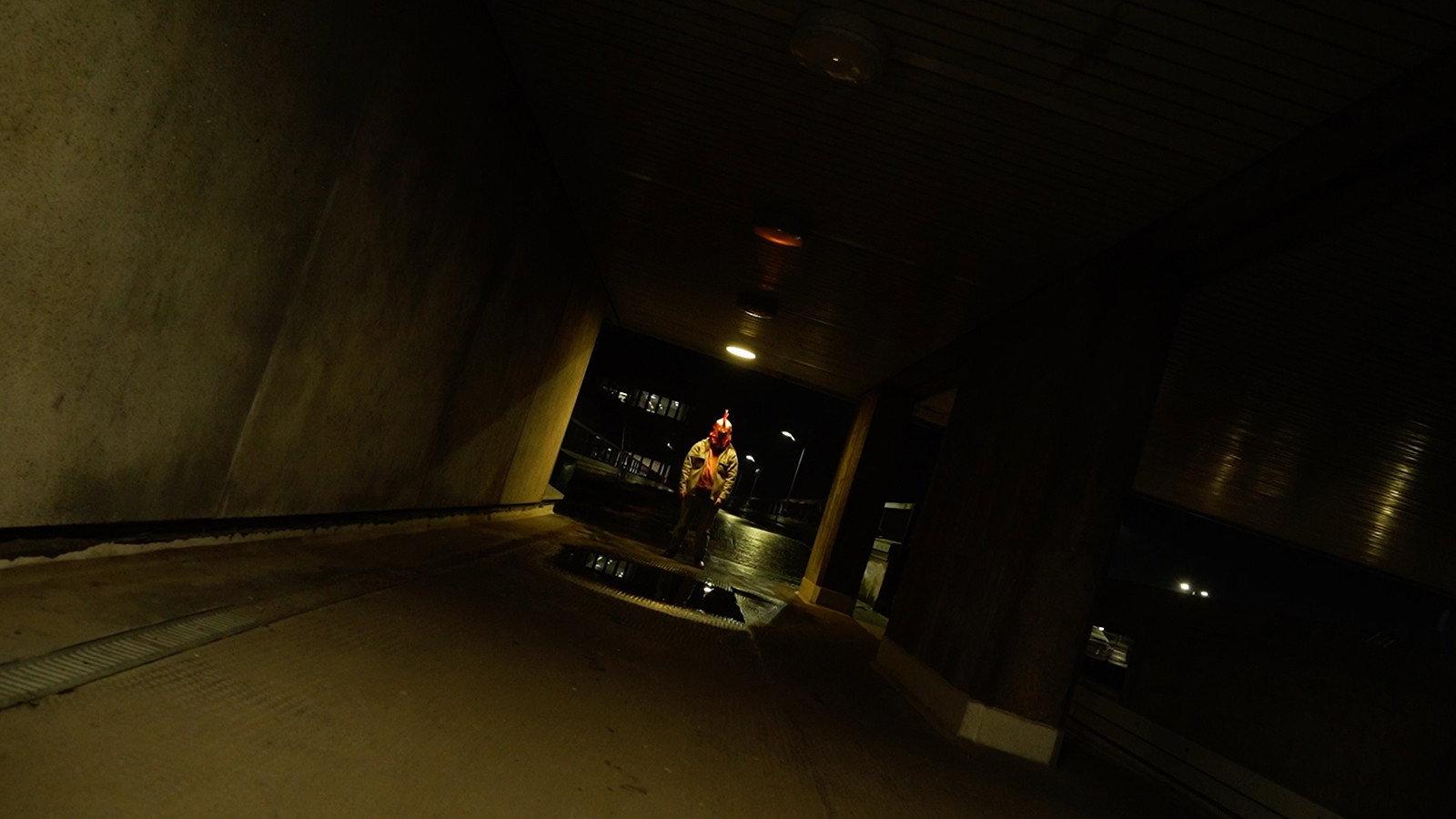 The Chickenman Cometh 2024 movie scene