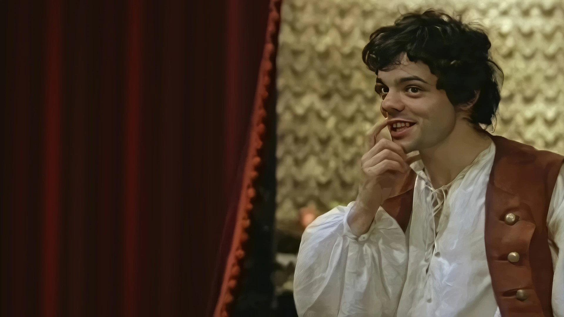 Truffaldino from Bergamo 1977 movie scene
