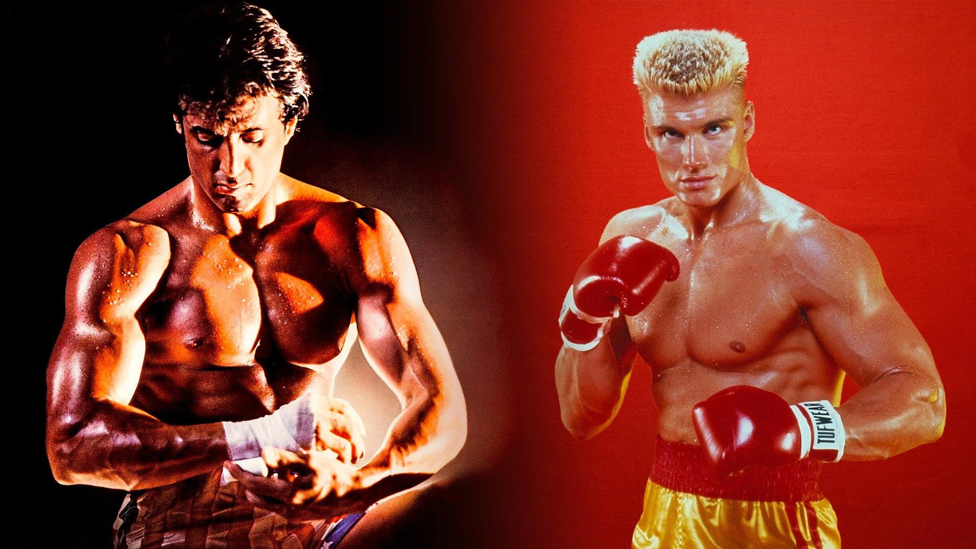 Rocky IV 1985 movie scene