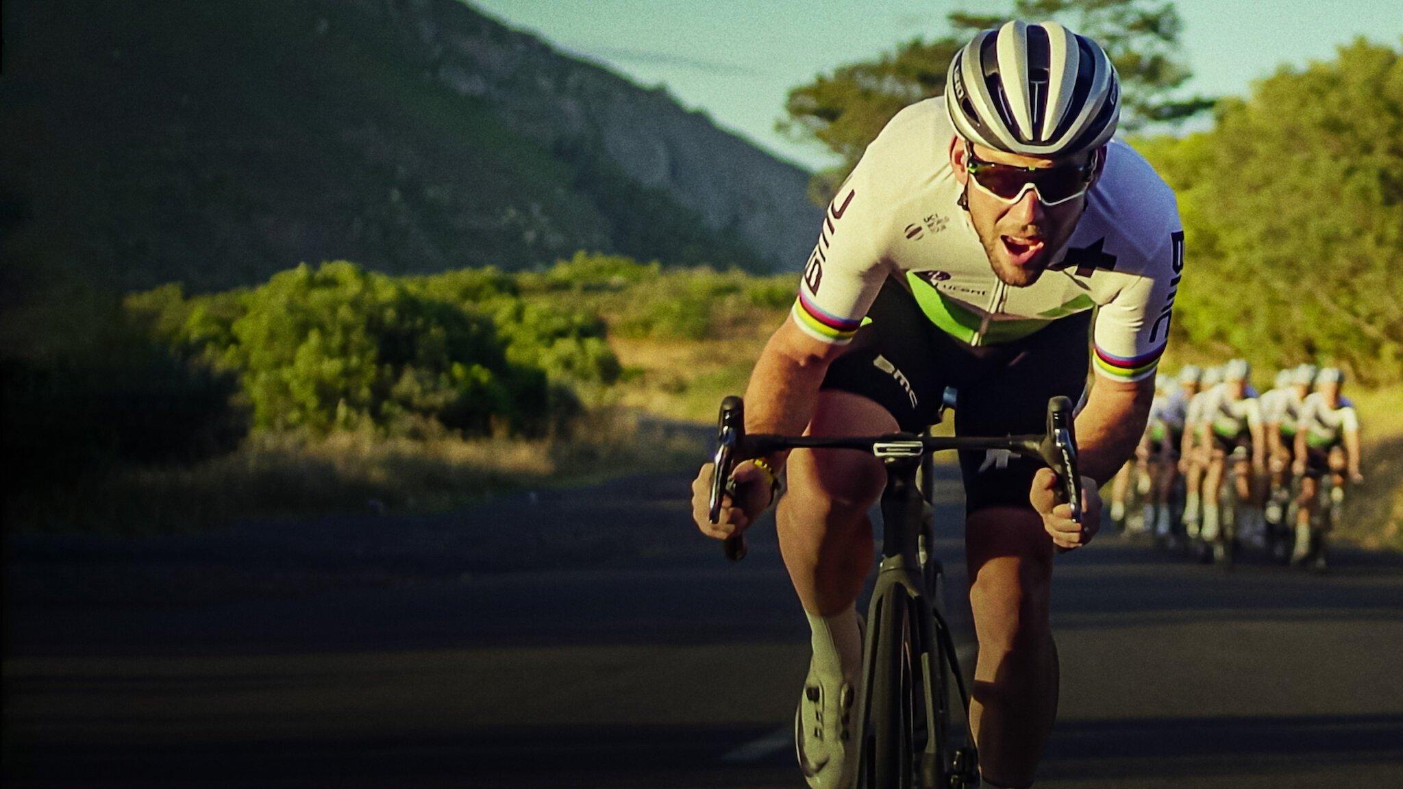 Mark Cavendish: Never Enough 2023 movie scene