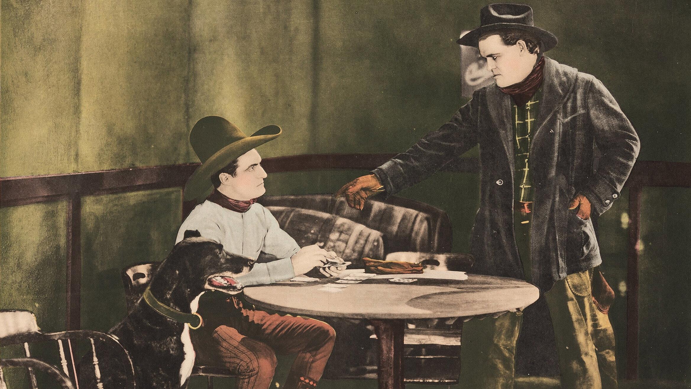 The Night Horsemen 1921 movie scene
