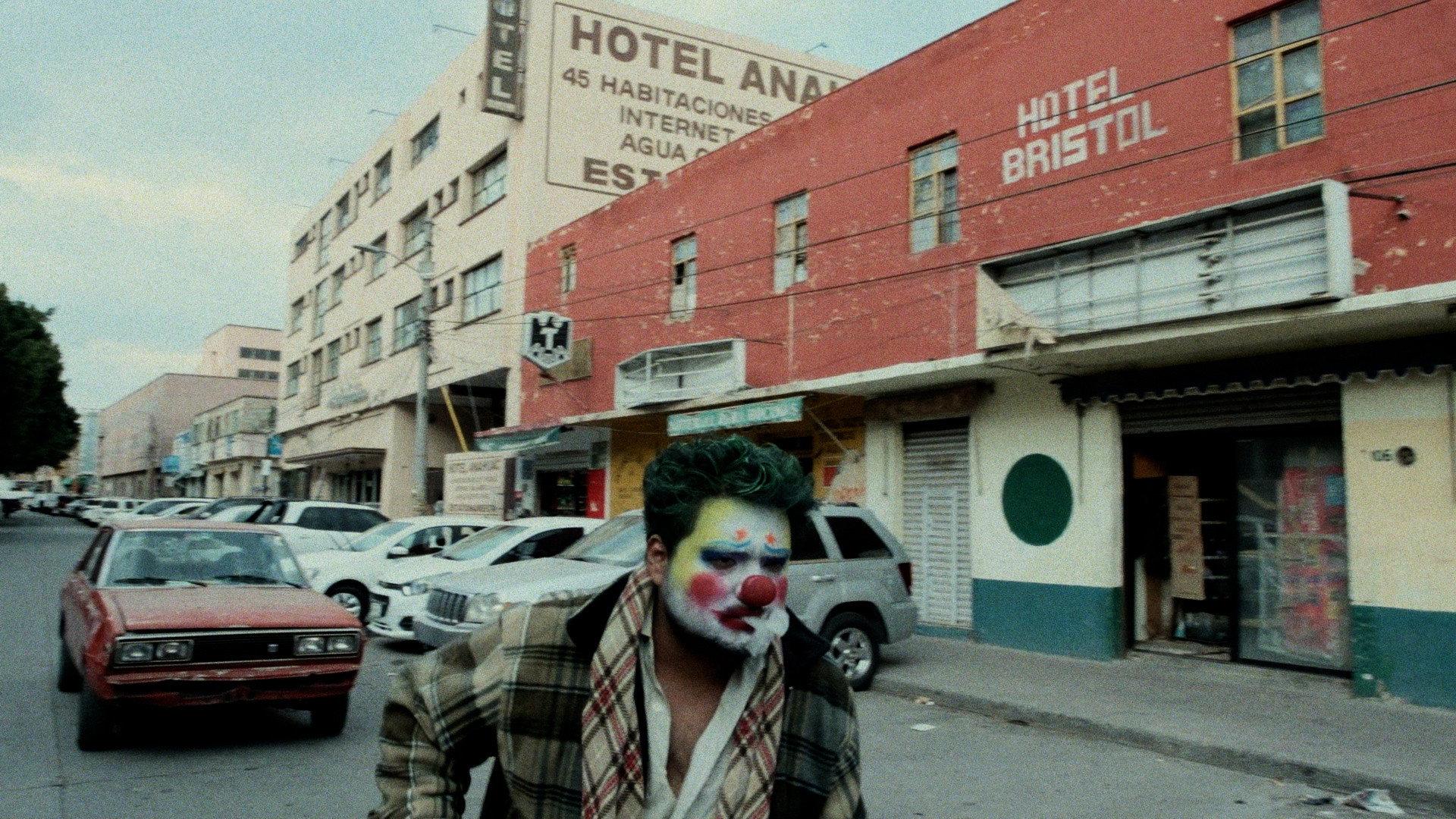 Gomi the Clown 2025 movie scene