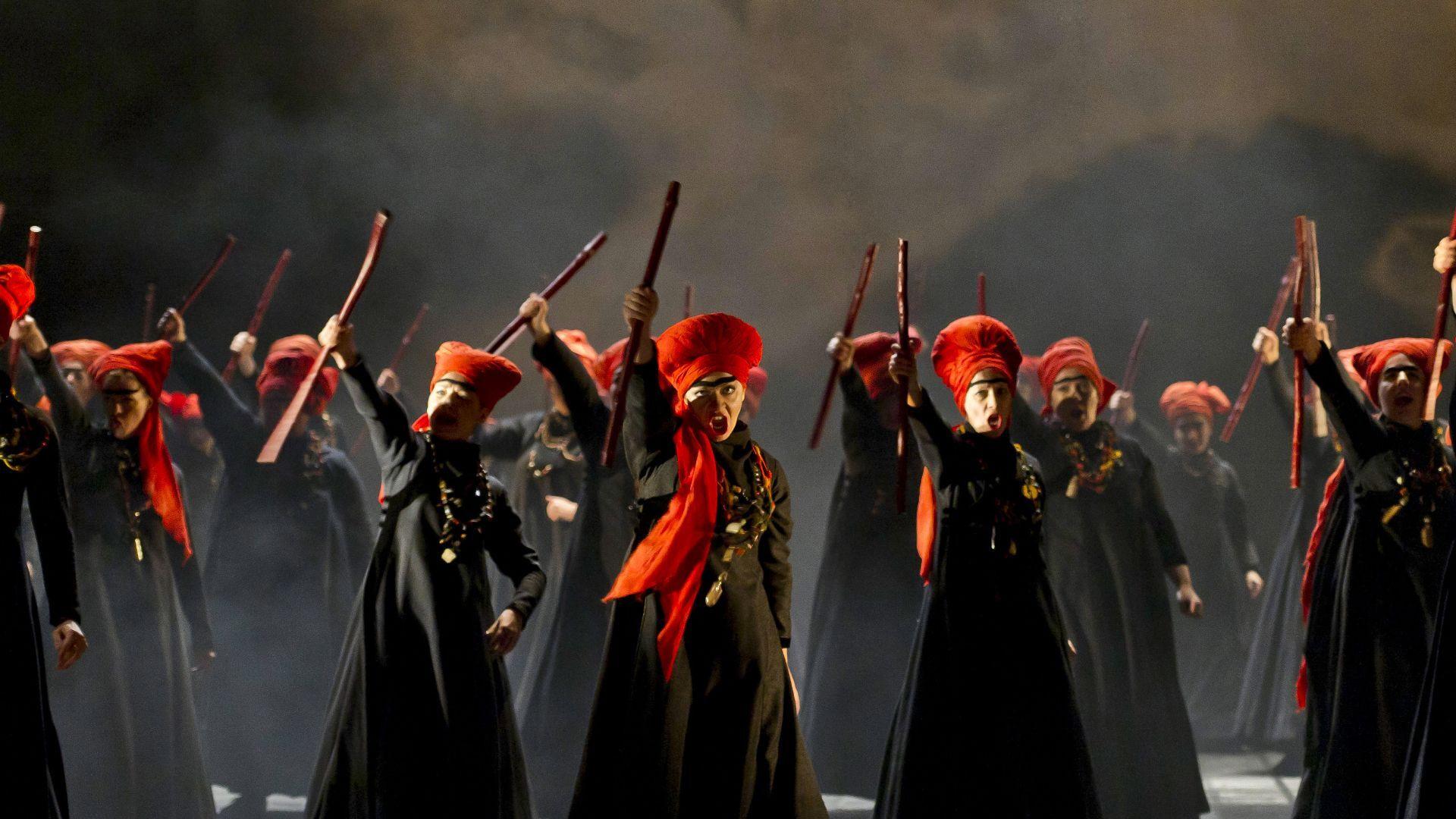 Royal Opera House: Macbeth 2018 movie scene