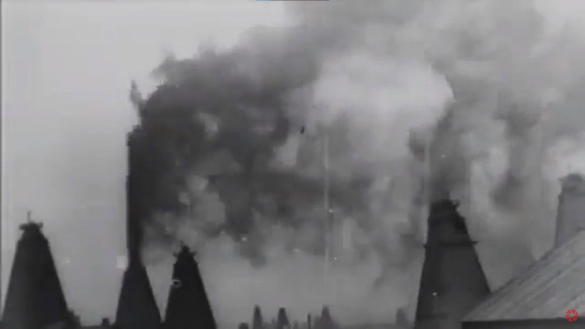 The Oil Gush in Balakhany 1899 movie scene