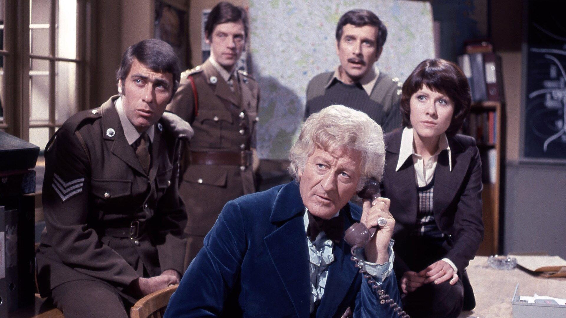 Doctor Who: Invasion of the Dinosaurs 1974 movie scene