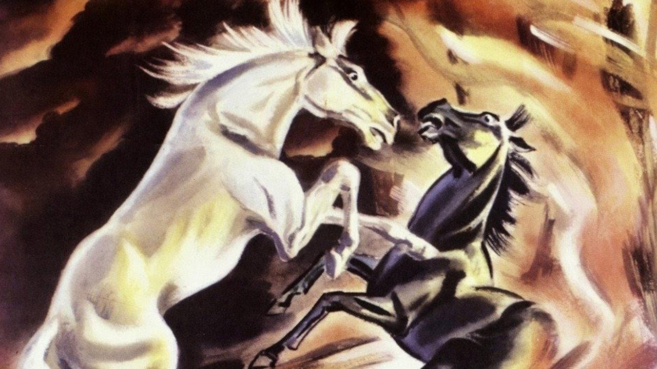 The Fighting Stallion 1950 movie scene