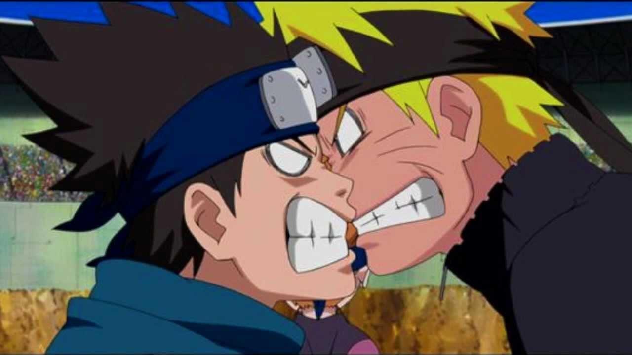 Naruto OVA 9: Chunin Exam on Fire! and Naruto vs. Konohamaru! 2011 movie scene