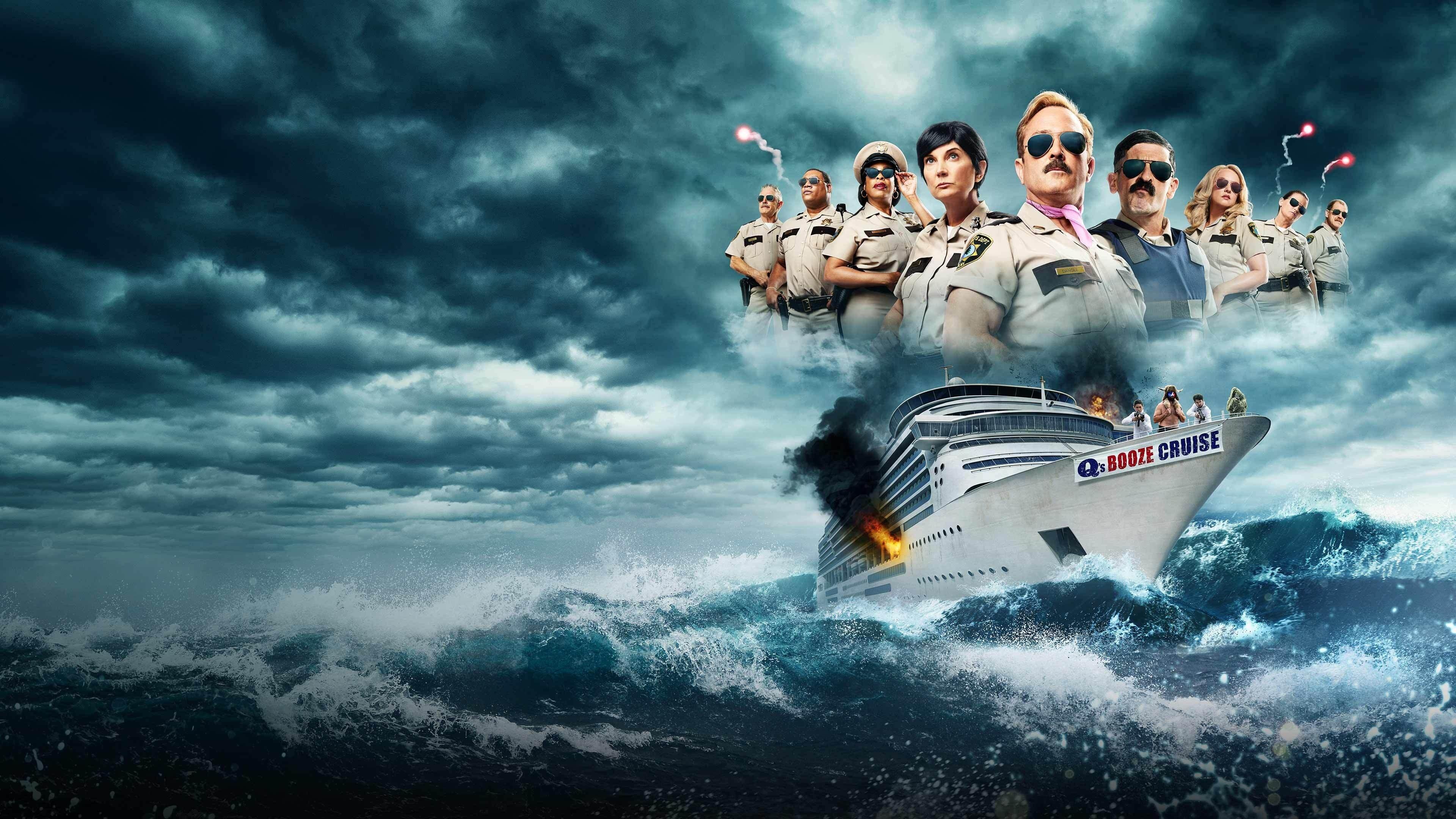 Reno 911!: The Hunt for QAnon 2021 movie scene