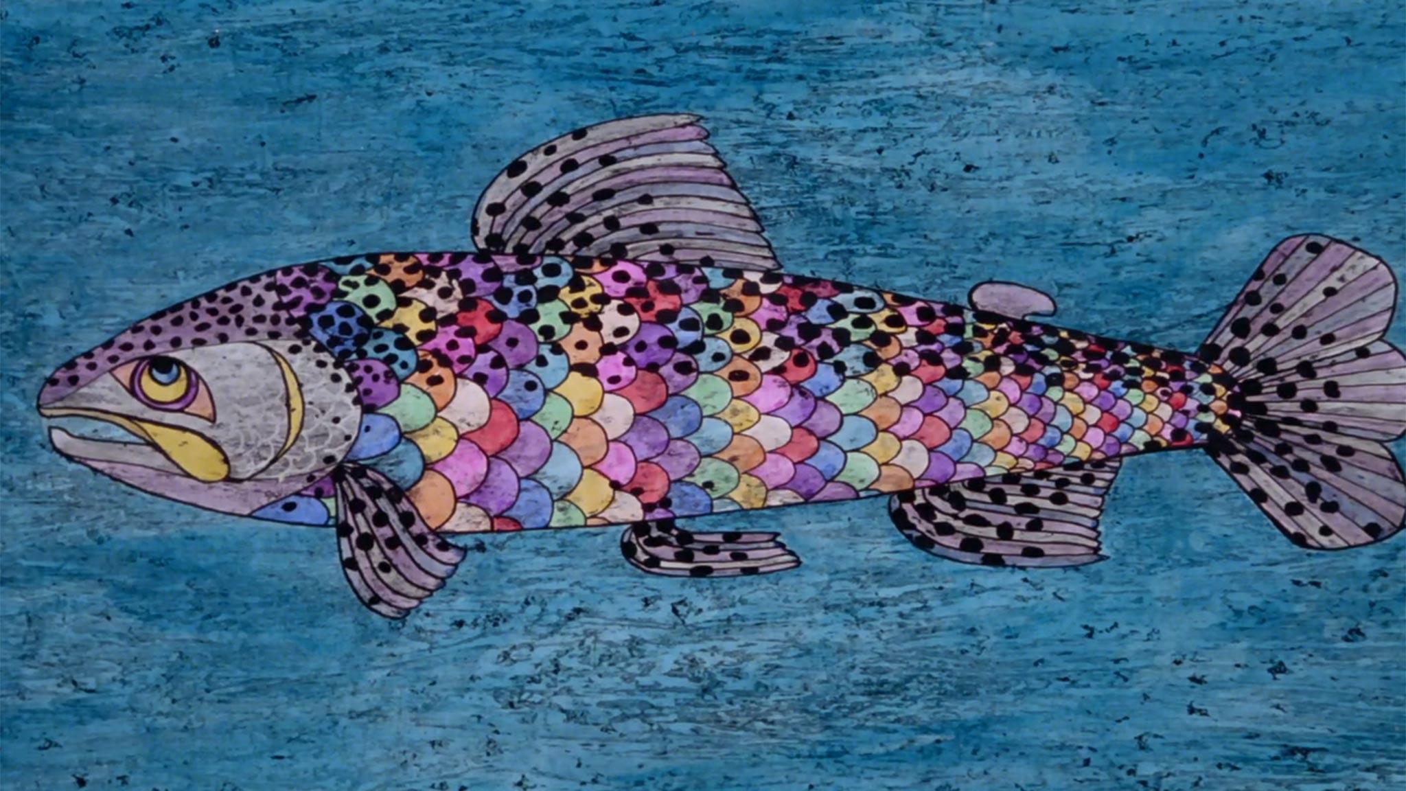 The Trout That Stole the Rainbow 1982 movie scene