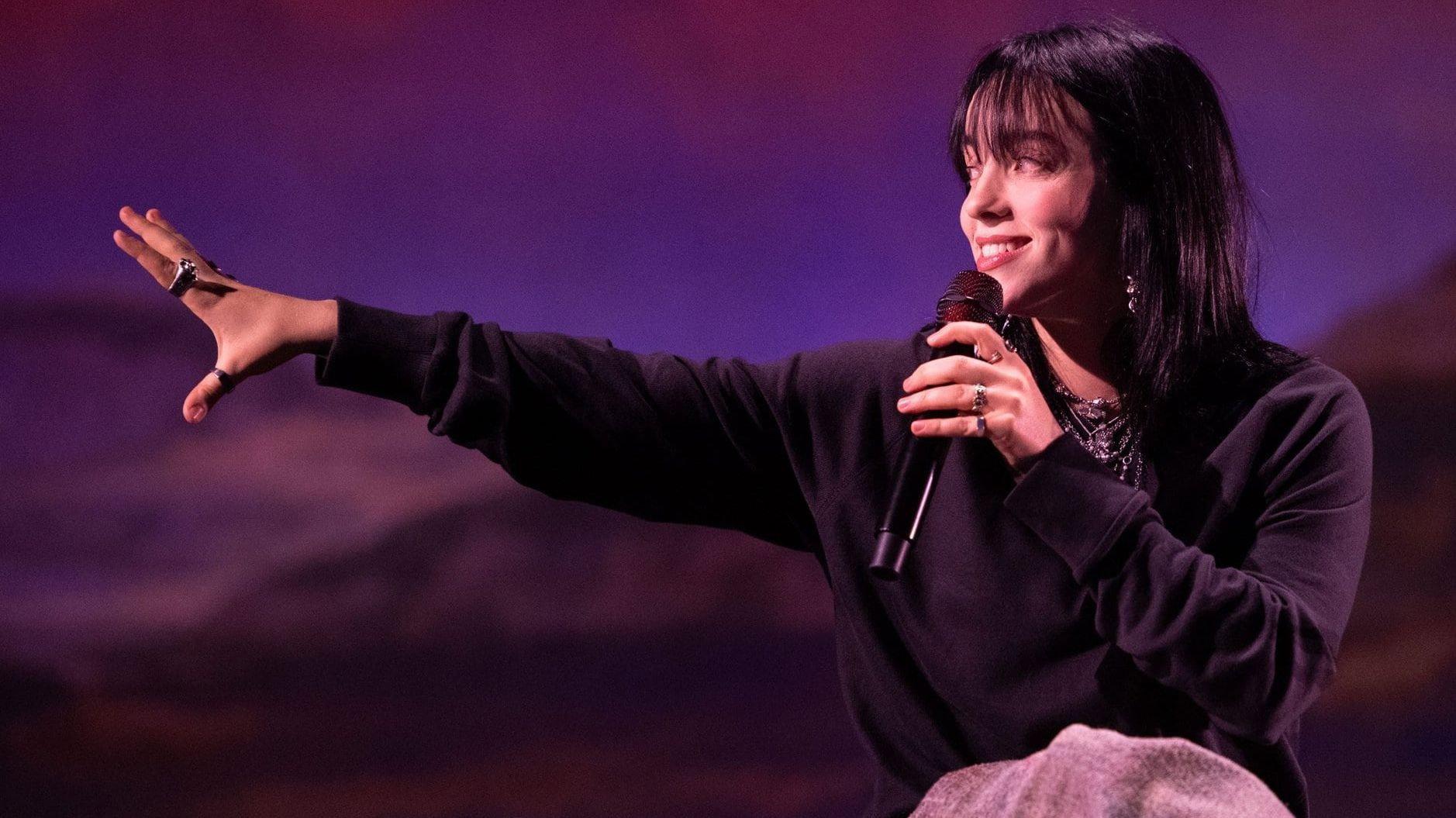 Billie Eilish: Special Acoustic Show in Bonn 2022 movie scene