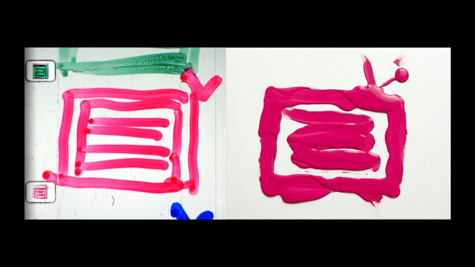 Frame on Color Bar x AI on Frame 2026 movie scene