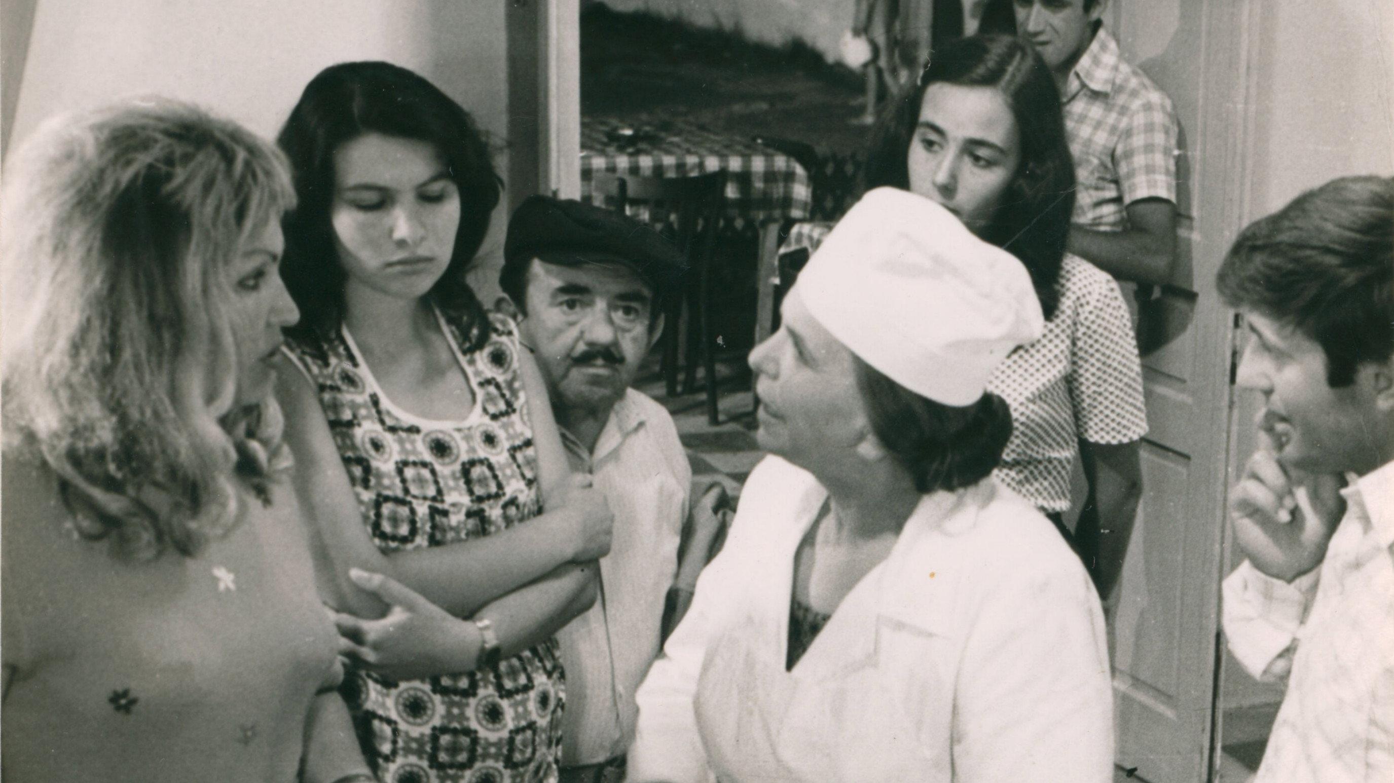 A Comrade from the Village 1980 movie scene