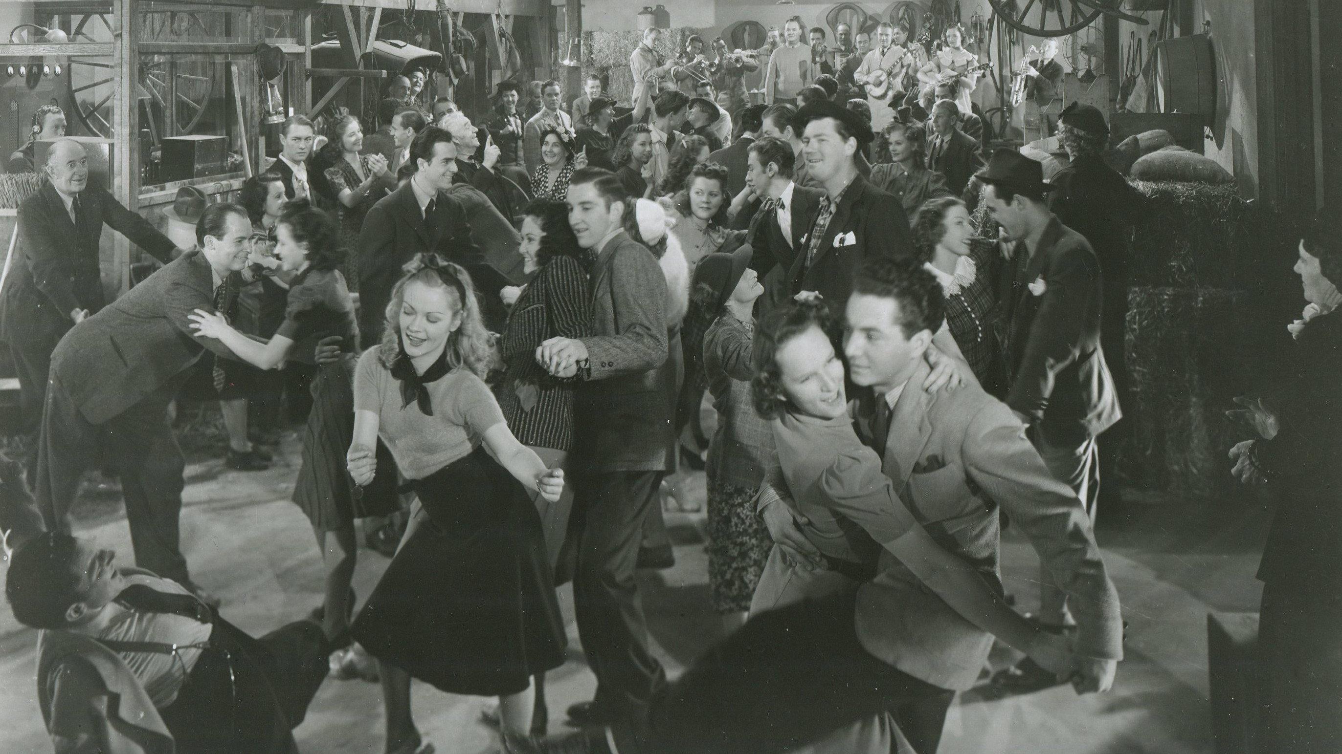 Village Barn Dance 1940 movie scene