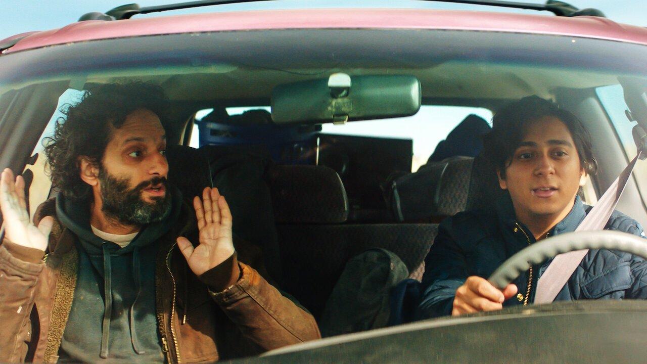 The Long Dumb Road 2018 movie scene
