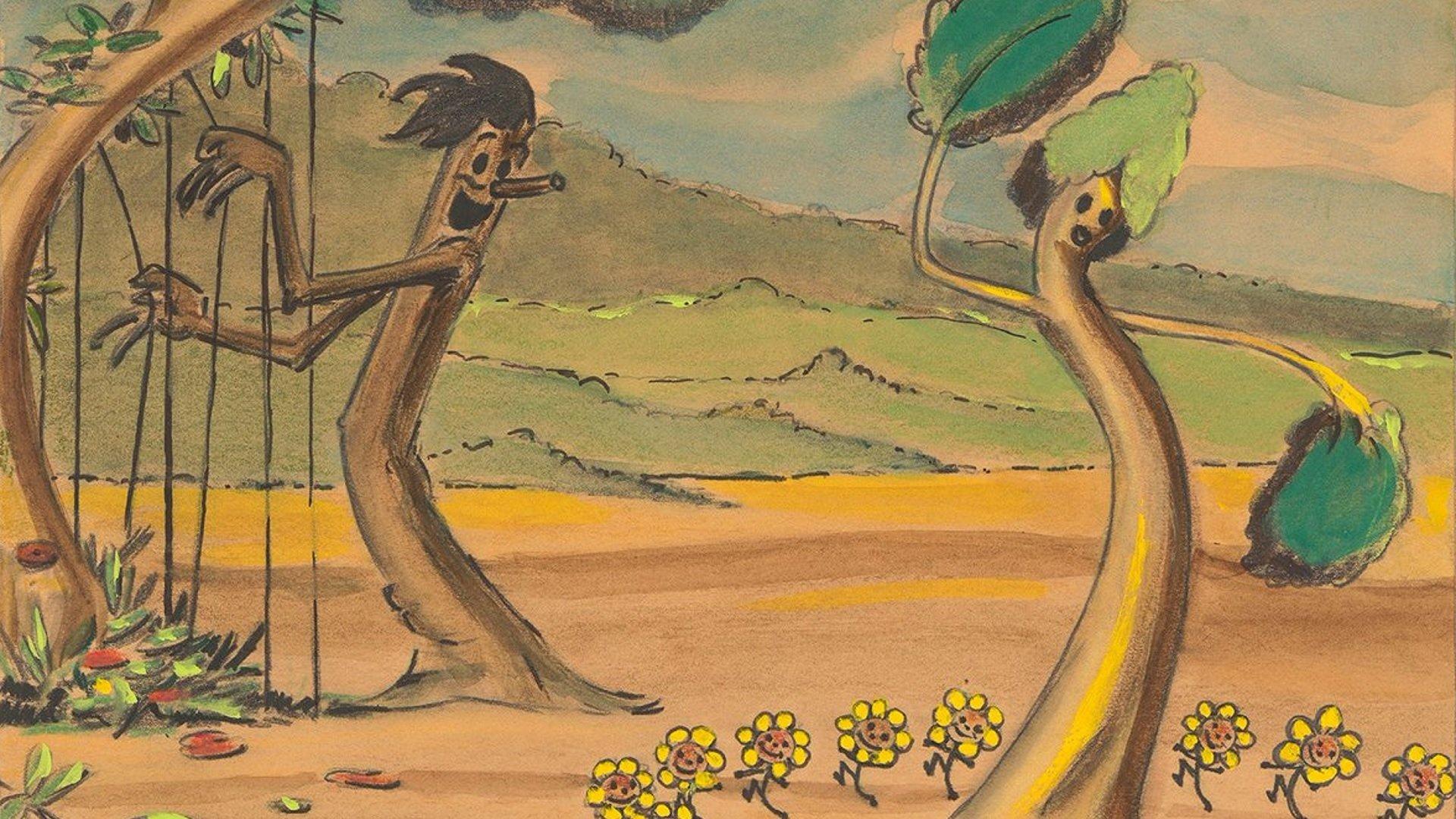 Flowers and Trees 1932 movie scene