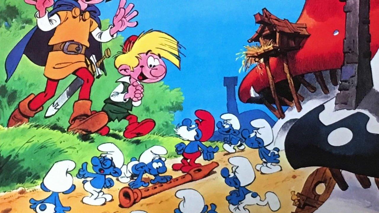 The Smurfs and the Magic Flute 1975 movie scene