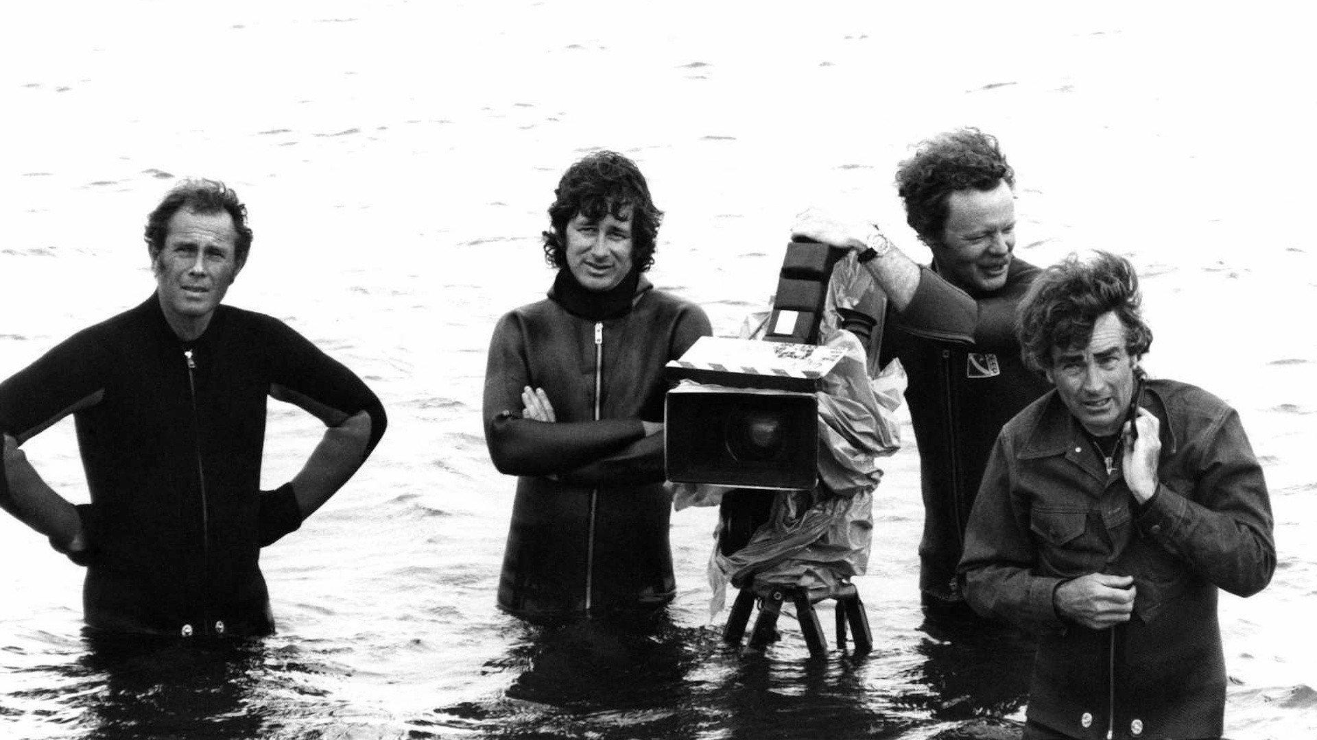 The Making of 'Jaws' 1995 movie scene
