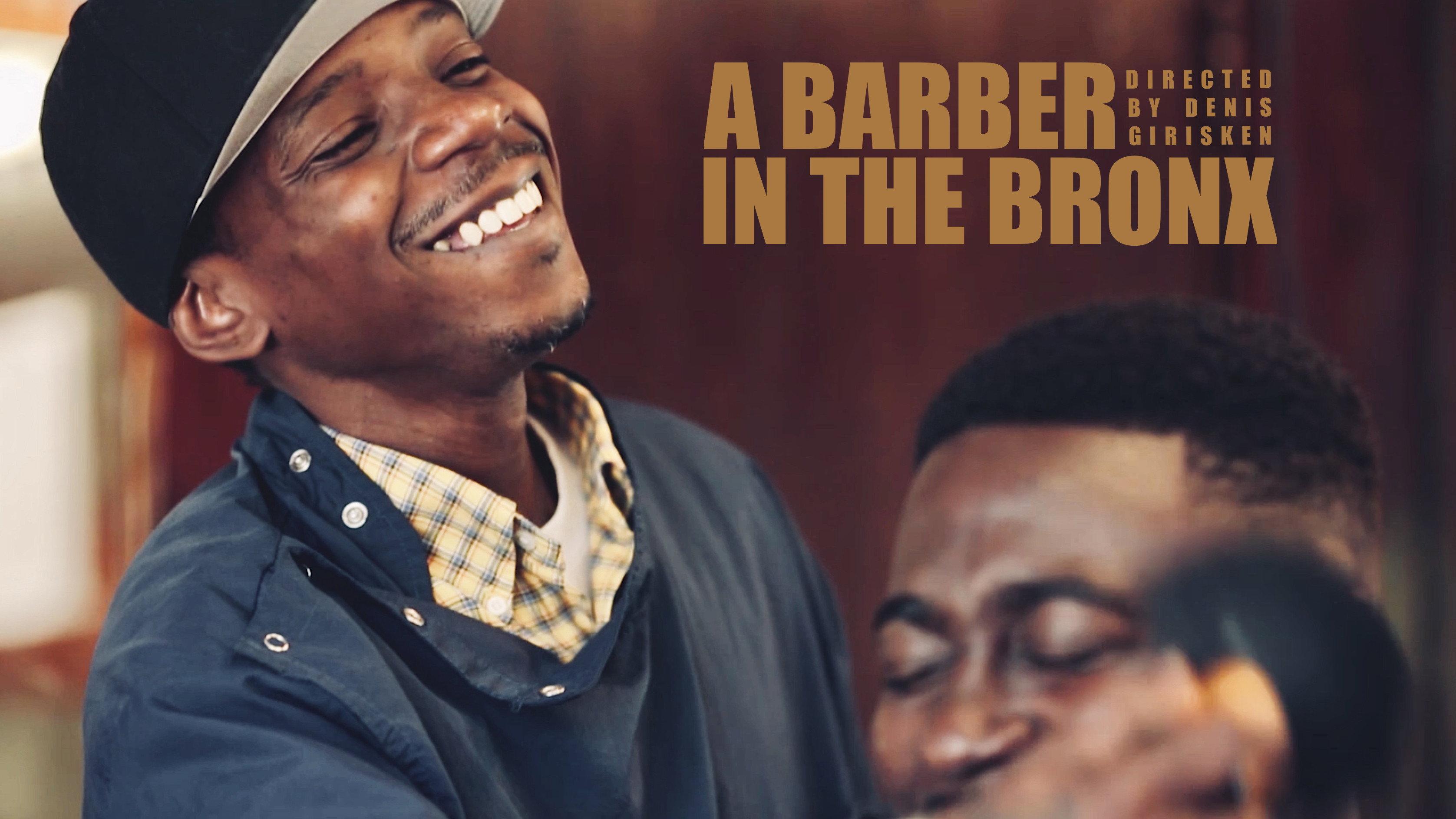 A Barber in the Bronx 2015 movie scene