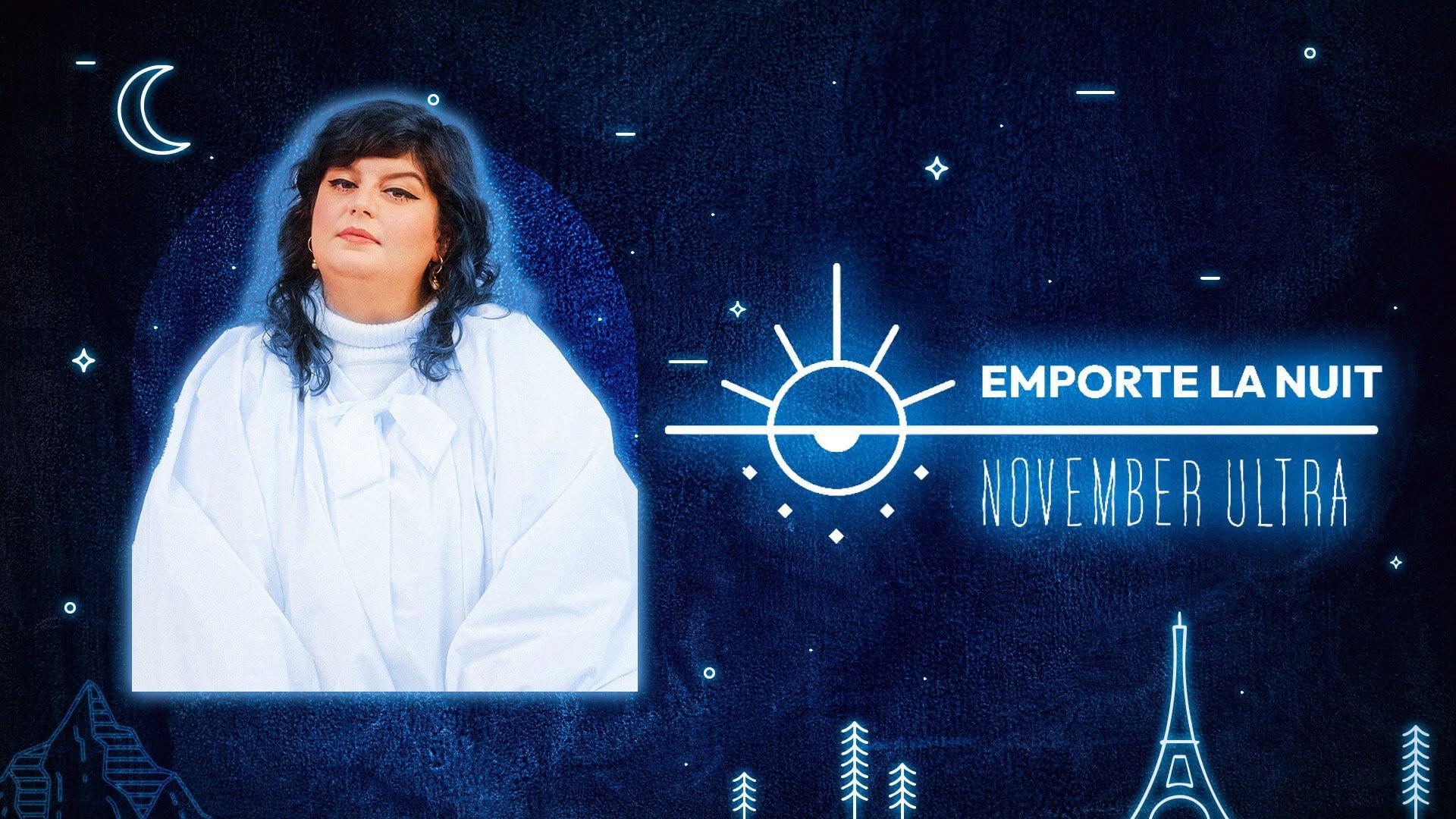 November Ultra en live dans la collection Emporte La Nuit 2023 movie scene