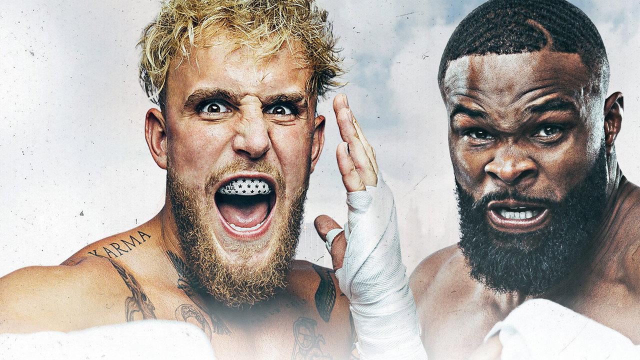 Jake Paul vs. Tyron Woodley II 2021 movie scene