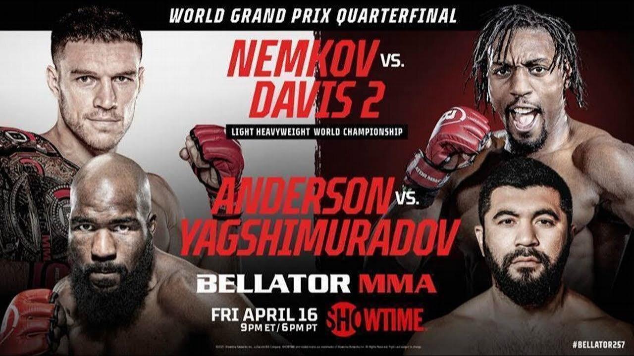 Bellator 257: Nemkov vs. Davis 2 2021 movie scene